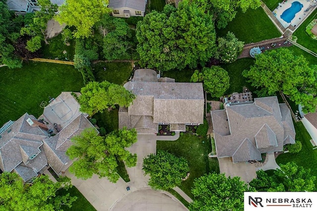 1425 S 158th Cir, Omaha, NE 68130 - aerial view of property and surrounding area