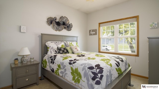 1933 Redstone Rd, Lincoln, NE 68521 - bedroom featuring light carpet
