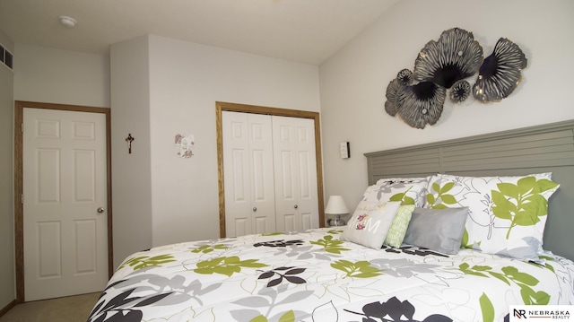 1933 Redstone Rd, Lincoln, NE 68521 - bedroom featuring a closet and carpet flooring