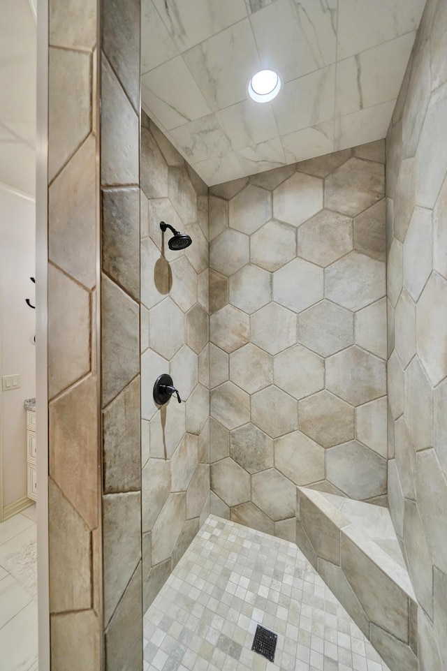 820 N 100th St, Lincoln, NE 68527 - full bath with a tile shower