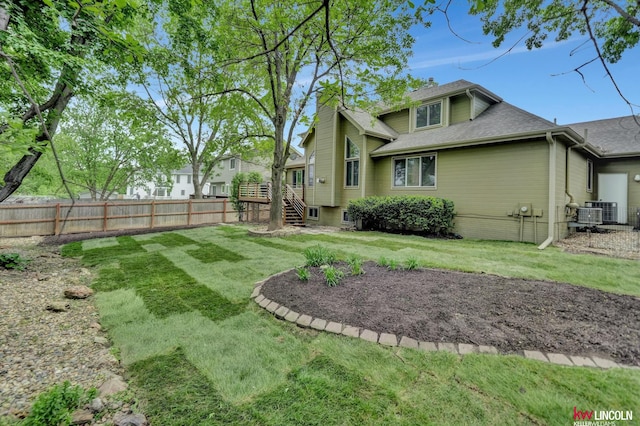 4630 Eagle Ridge Rd, Lincoln, NE 68516 - back of house with stairway, roof with shingles, and a deck