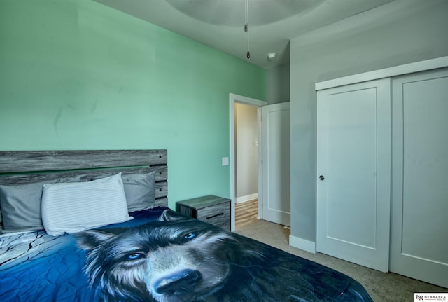 7342 S 184th St, Omaha, NE 68136 - carpeted bedroom with a closet and baseboards