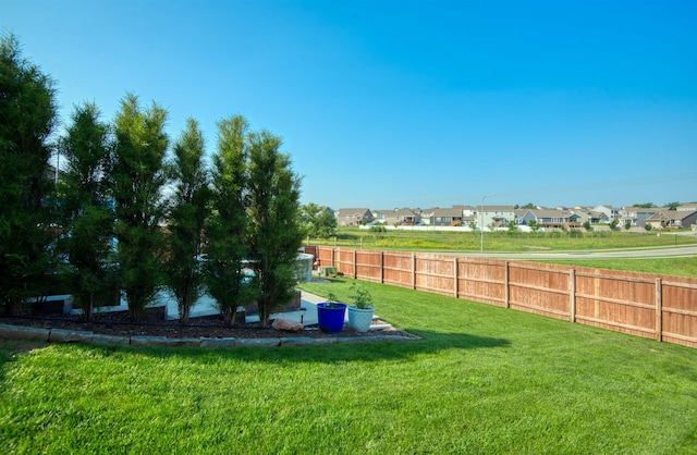 7342 S 184th St, Omaha, NE 68136 - fenced backyard featuring a residential view