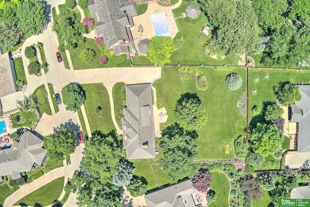 9706 Ascot Dr, Omaha, NE 68114 - drone / aerial view