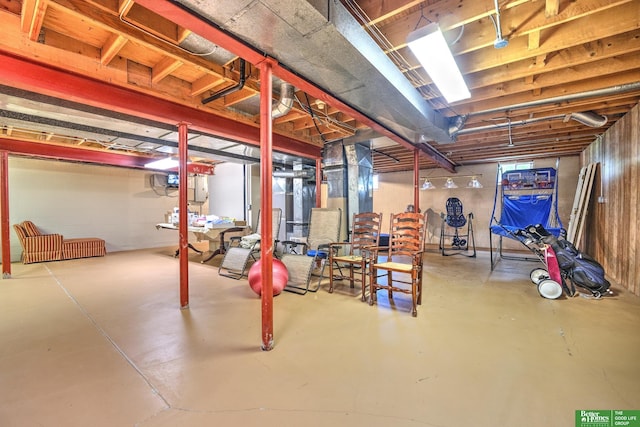 9706 Ascot Dr, Omaha, NE 68114 - view of unfinished below grade area