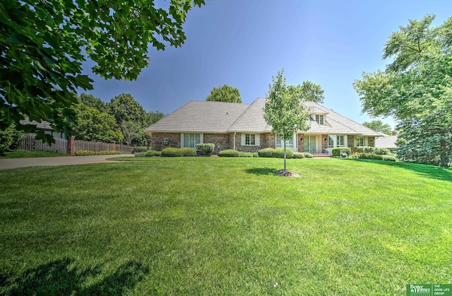 9706 Ascot Dr, Omaha, NE 68114 - view of front of house featuring stone siding