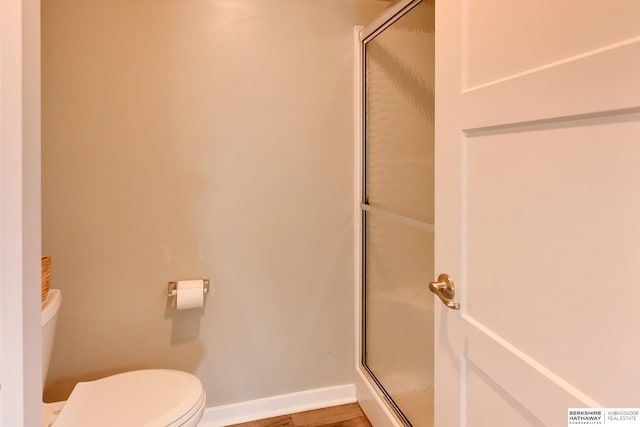 7163 N 164th St, Bennington, NE 68007 - full bath with toilet and a shower with shower door