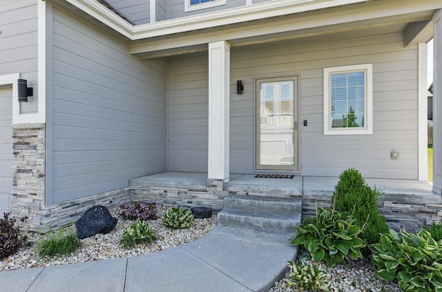 7163 N 164th St, Bennington, NE 68007 - entrance to property with covered porch