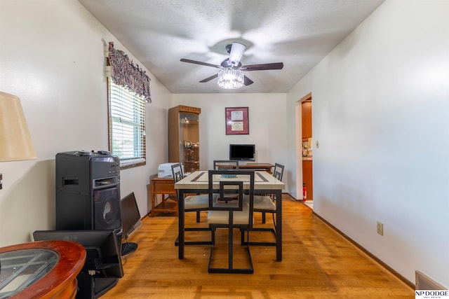 1211 Devon Dr, Papillion, NE 68046 - dining space featuring ceiling fan and light wood finished floors