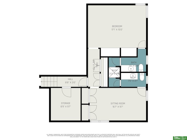 1729 S 76th Ave, Omaha, NE 68124 - view of property floor plan