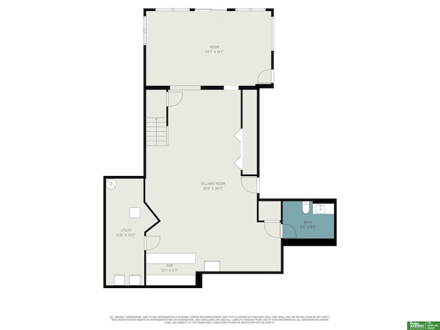 1729 S 76th Ave, Omaha, NE 68124 - view of property floor plan