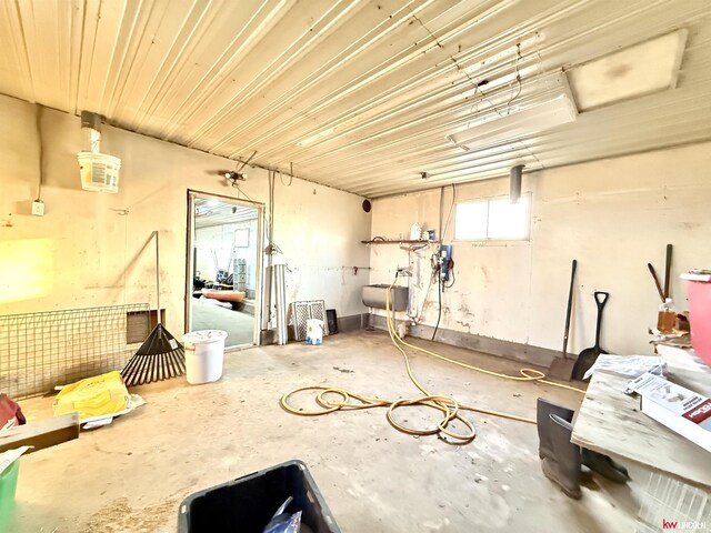 26855 SW 89th Rd, Beatrice, NE 68310 - miscellaneous room with concrete flooring