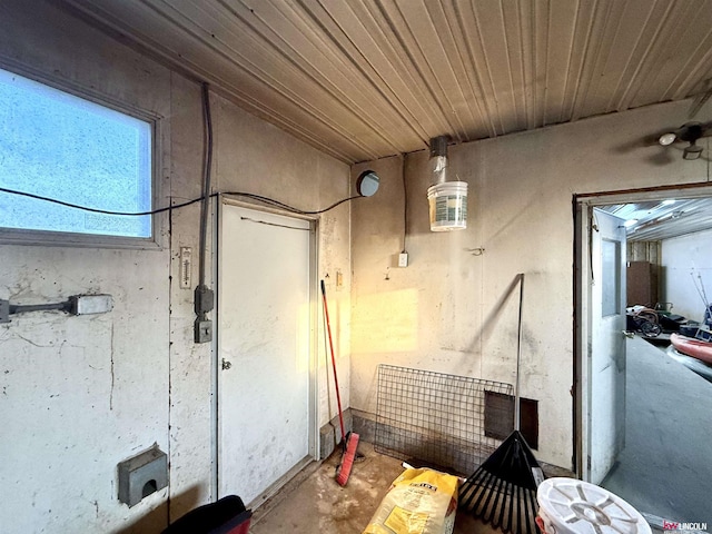 26855 SW 89th Rd, Beatrice, NE 68310 - misc room featuring unfinished concrete flooring