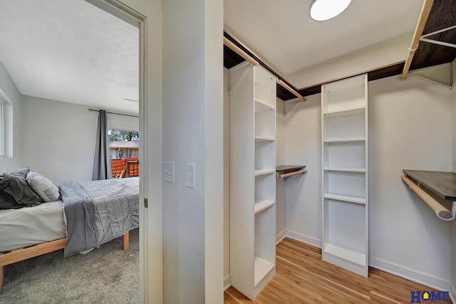 1991 Calvert St, Lincoln, NE 68502 - walk in closet with light wood finished floors