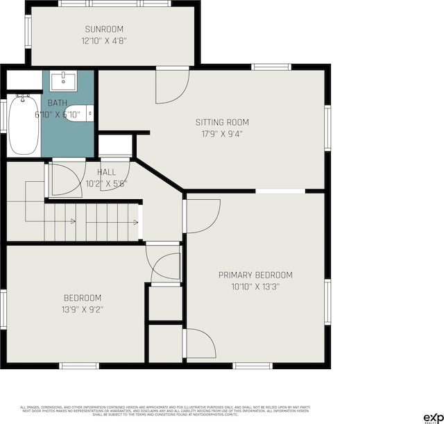 3814 Marcy St, Omaha, NE 68105 - view of home floor plan