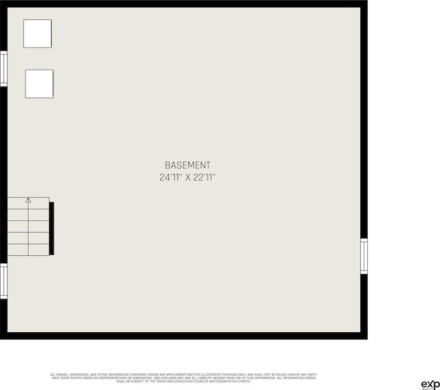 3814 Marcy St, Omaha, NE 68105 - view of home floor plan