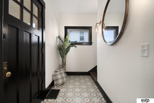 3814 Marcy St, Omaha, NE 68105 - hallway featuring baseboards