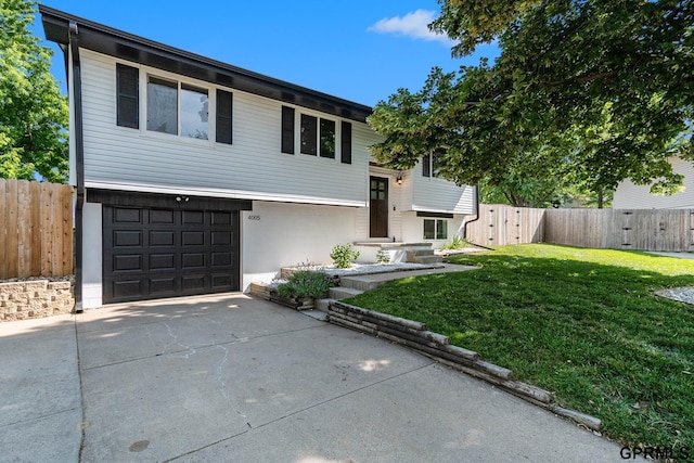 4005 N 213th Cir, Omaha, NE 68022 - view of front of house with concrete driveway and an attached garage