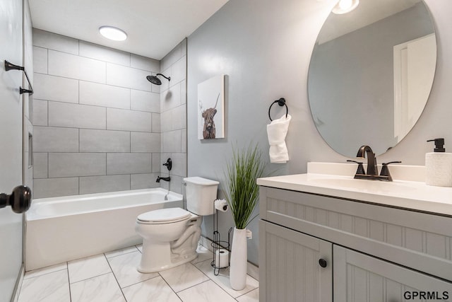 4005 N 213th Cir, Omaha, NE 68022 - full bathroom with vanity and shower / tub combination