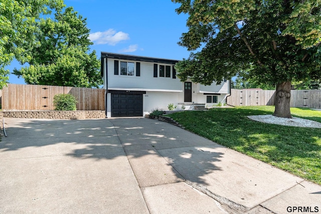 4005 N 213th Cir, Omaha, NE 68022 - view of front of home with concrete driveway and a garage