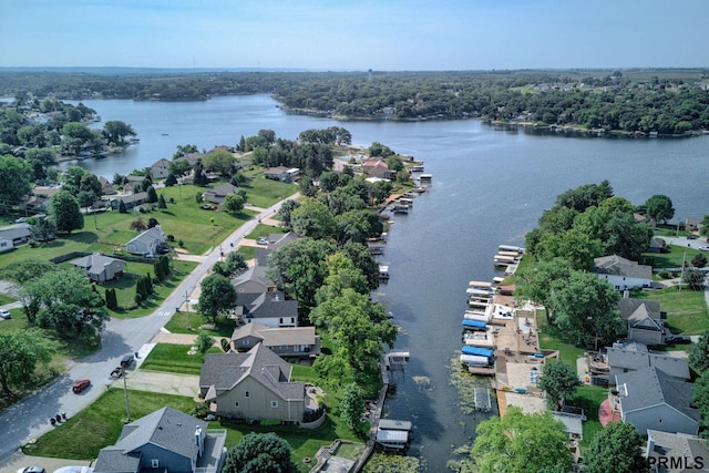 1524 Trumball Ter, Plattsmouth, NE 68048 - aerial view of residential area featuring a nearby body of water