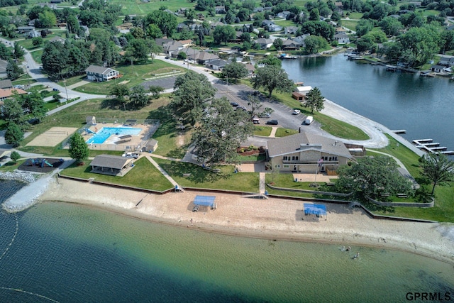1524 Trumball Ter, Plattsmouth, NE 68048 - drone / aerial view of a nearby body of water
