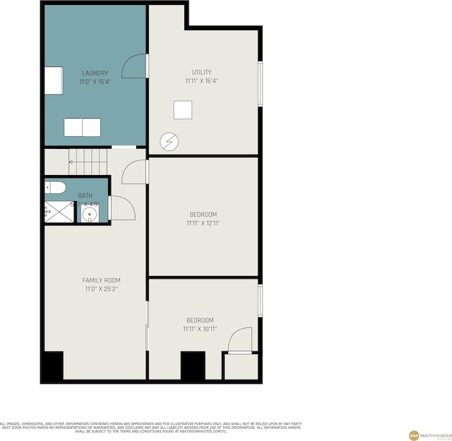 4615 N 28th Ave, Omaha, NE 68111 - view of property floor plan