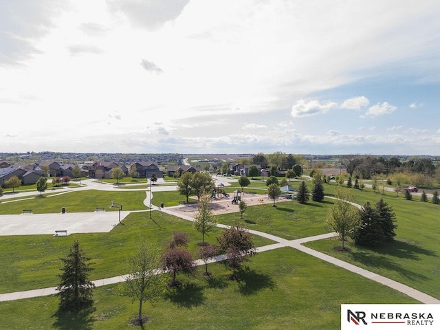 15929 Rosewater Pkwy, Bennington, NE 68007 - aerial perspective of suburban area