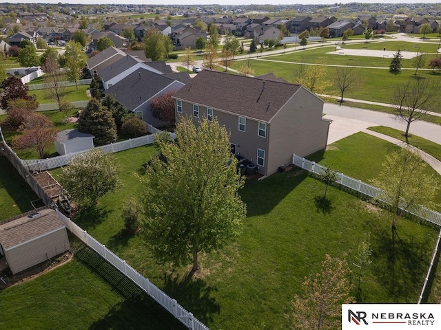 15929 Rosewater Pkwy, Bennington, NE 68007 - aerial perspective of suburban area
