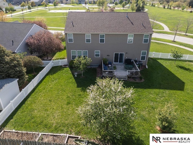 15929 Rosewater Pkwy, Bennington, NE 68007 - aerial perspective of suburban area