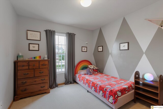 15748 Rosewood St, Omaha, NE 68136 - bedroom with carpet and baseboards