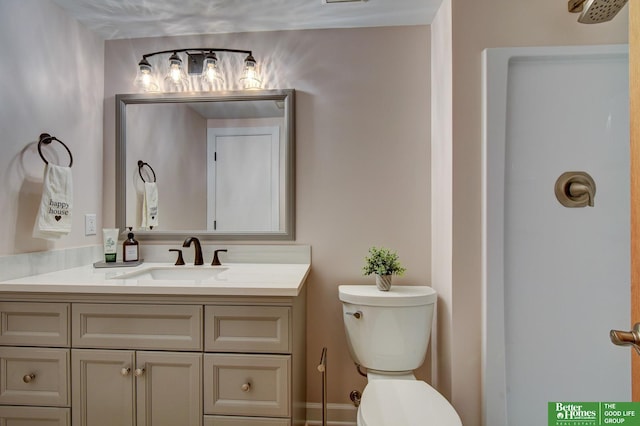 17139 S St, Omaha, NE 68135 - bathroom featuring toilet and vanity