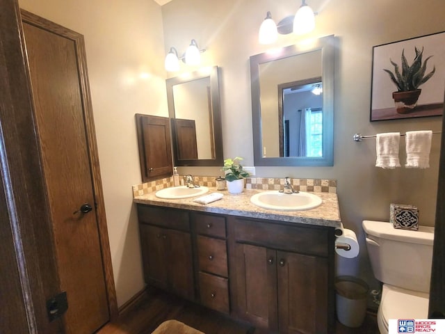 2364 N Columbia Ave, Seward, NE 68434 - full bathroom with double vanity and toilet