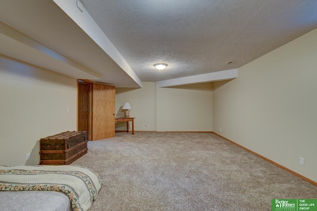 21900 Angus Rd, Gretna, NE 68028 - finished basement featuring carpet flooring and a textured ceiling