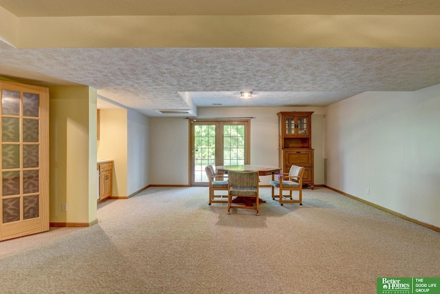 21900 Angus Rd, Gretna, NE 68028 - dining space featuring light colored carpet