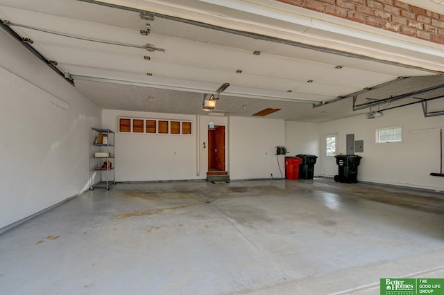 21900 Angus Rd, Gretna, NE 68028 - garage with a garage door opener and electric panel