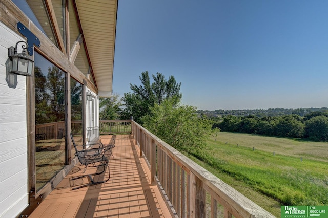 21900 Angus Rd, Gretna, NE 68028 - view of deck