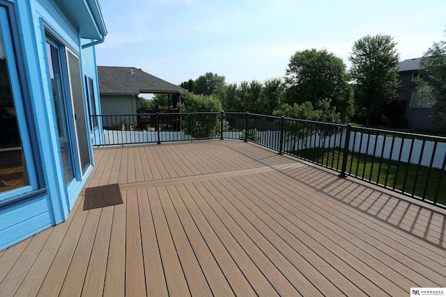 11915 S 53rd St, Papillion, NE 68133 - view of deck