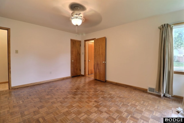405 W 20th St, Fremont, NE 68025 - empty room with a ceiling fan and baseboards