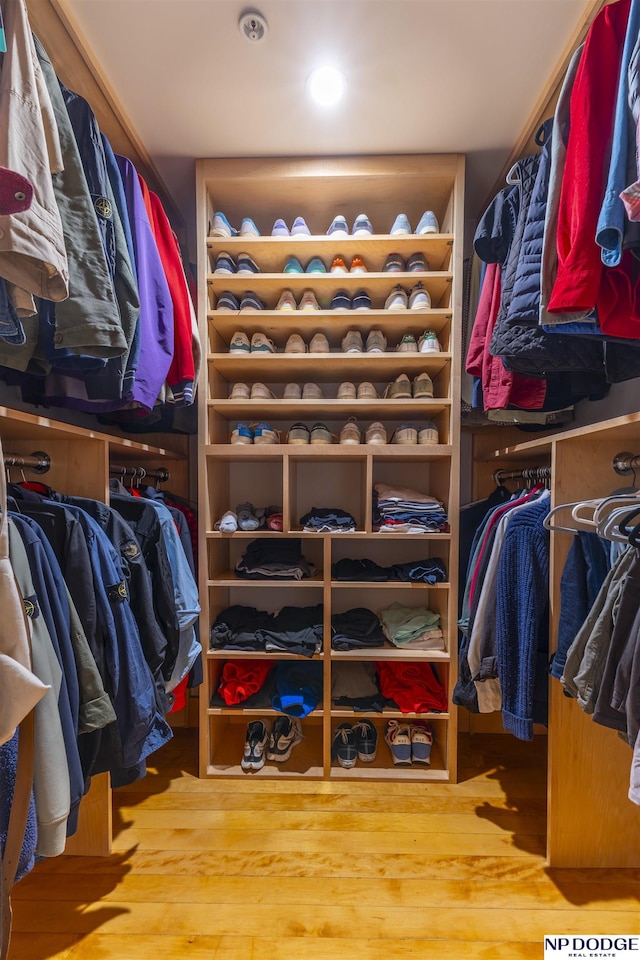 105 S 9th St Unit 308, Omaha, NE 68102 - spacious closet featuring wood finished floors