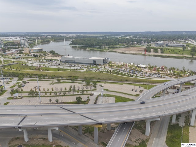 105 S 9th St Unit 308, Omaha, NE 68102 - bird's eye view of a nearby body of water and a highway