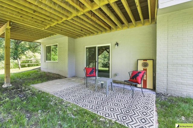 15436 Fowler Ave, Omaha, NE 68116 - view of patio / terrace