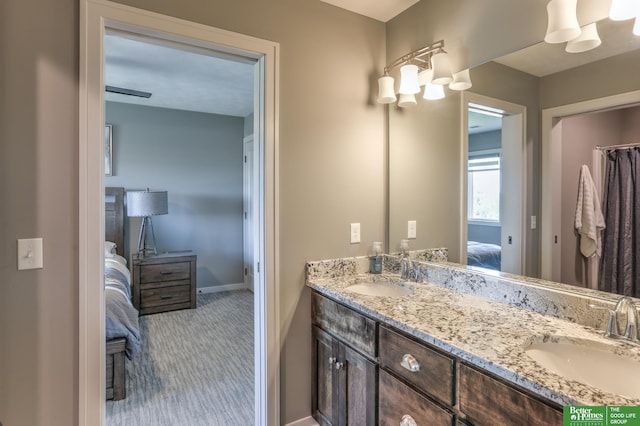 20761 Shirley St, Omaha, NE 68022 - full bath with ensuite bath and double vanity