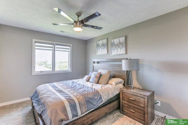 20761 Shirley St, Omaha, NE 68022 - bedroom featuring baseboards and ceiling fan