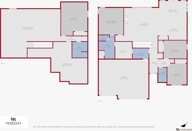 7530 Augustine Ave, Lincoln, NE 68516 - view of room layout