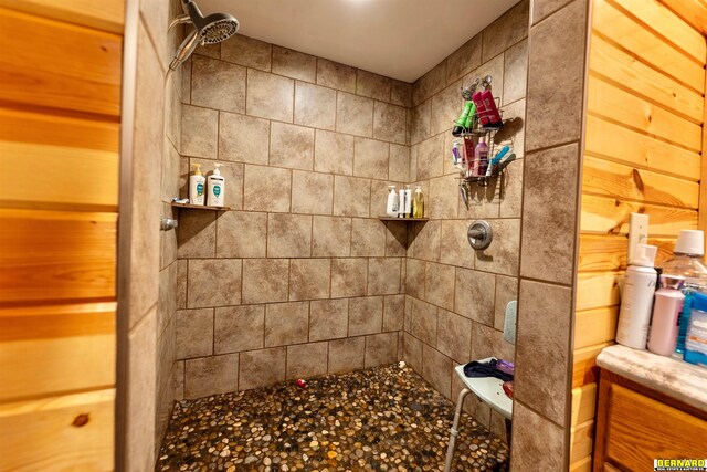 817 S 3rd St, Nebraska City, NE 68410 - full bathroom featuring tiled shower