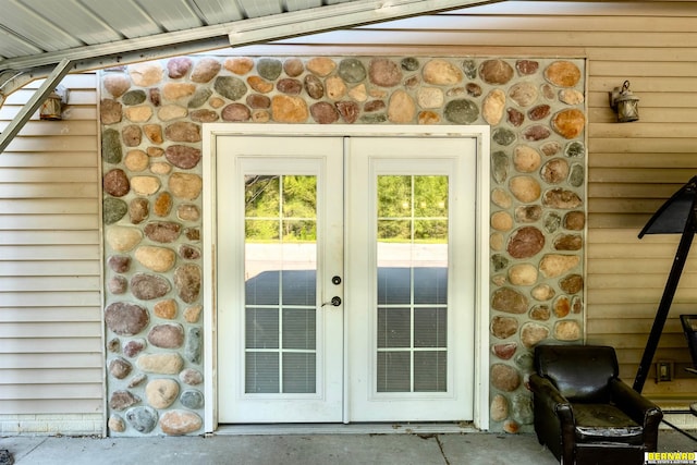 817 S 3rd St, Nebraska City, NE 68410 - entrance to property featuring french doors