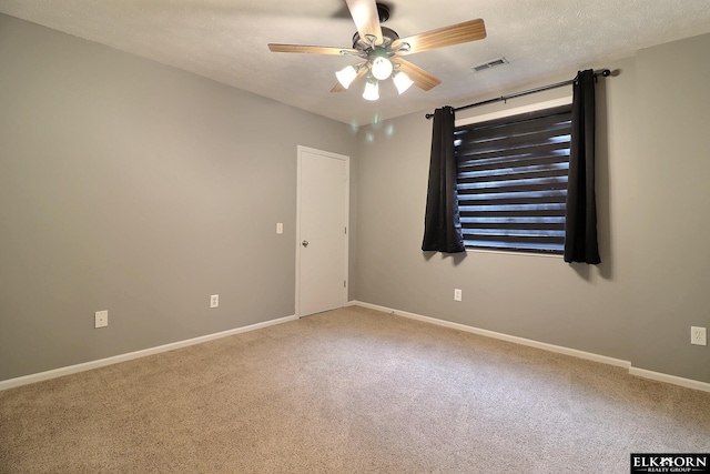19523 Binney Cir, Elkhorn, NE 68022 - carpeted spare room featuring a ceiling fan and baseboards