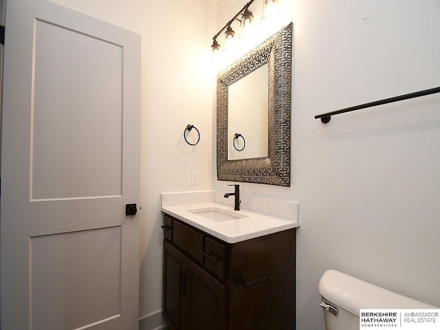 10309 S 102nd St, Papillion, NE 68046 - half bath with vanity and toilet