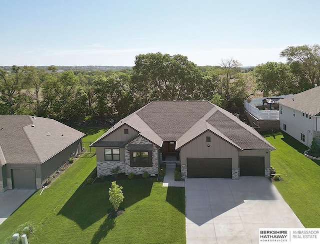 10309 S 102nd St, Papillion, NE 68046 - aerial view of property and surrounding area